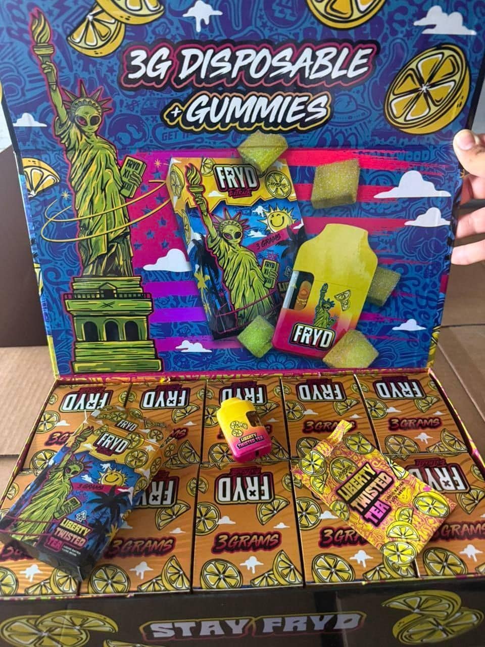 Fryd THC carts